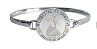 Block Island Coordinates Bracelet