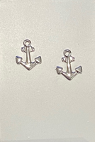 Anchor Stud Earrings