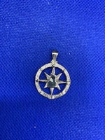 Block Island Compass Pendant
