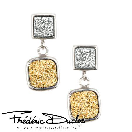 Frederic Golden Drusy Earrings
