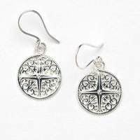 Southern Gates Compass Earrings